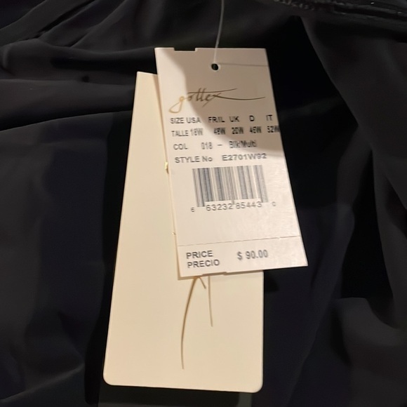 New! Profile by‎ Gottex Classic Side Tie Skirted Swimsuit Bottom - Picture 3 of 5